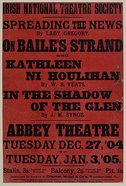 abbey theatre poster